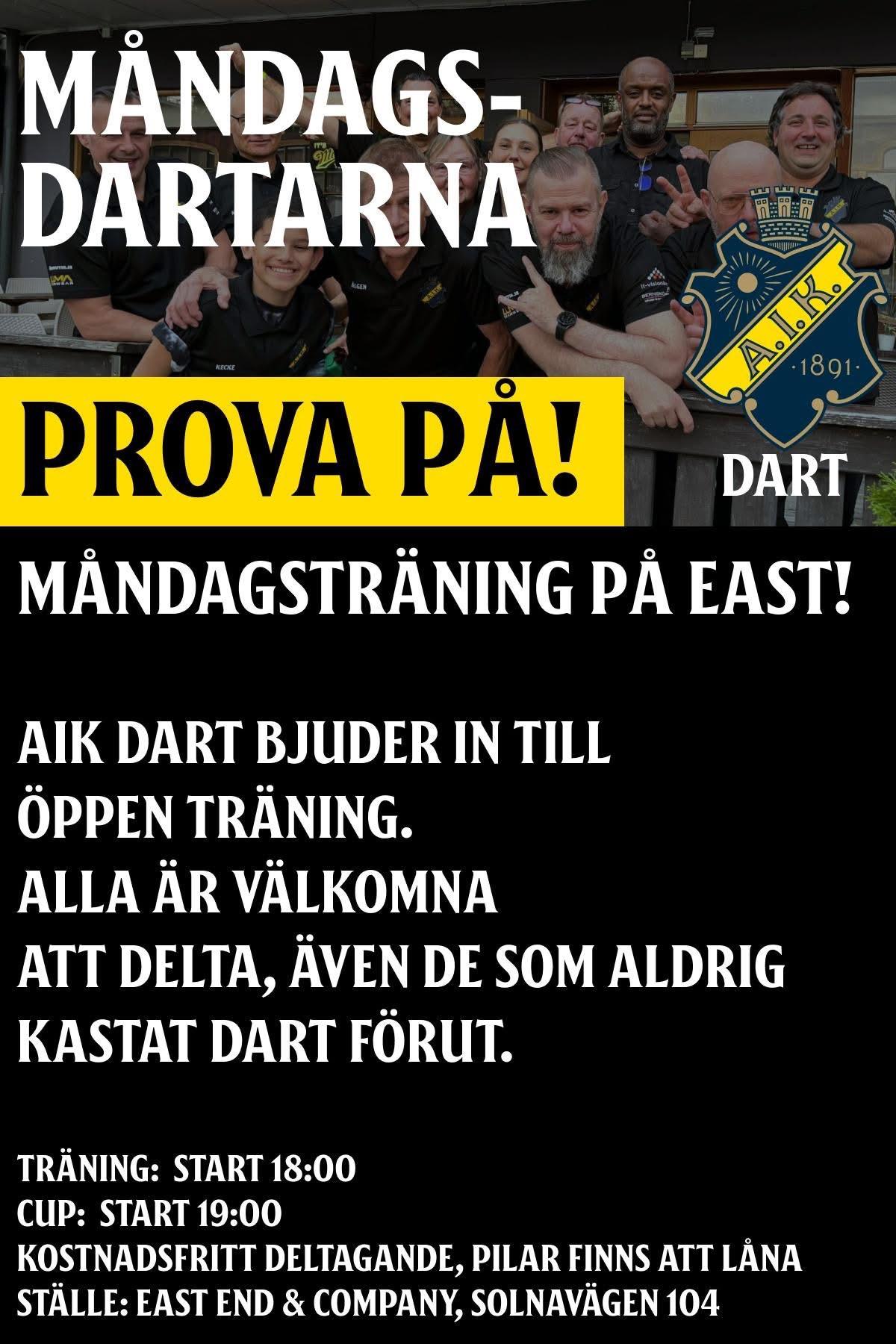 AIK DART - Måndagsdartarna