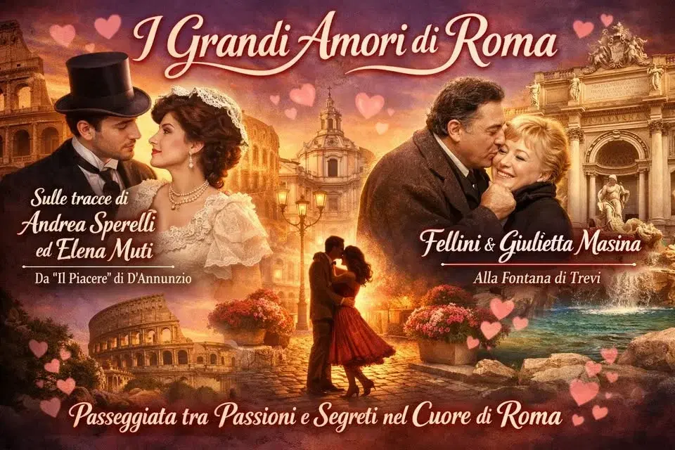 I grandi Amori di Roma: Vicoli e Piazze 🌹
