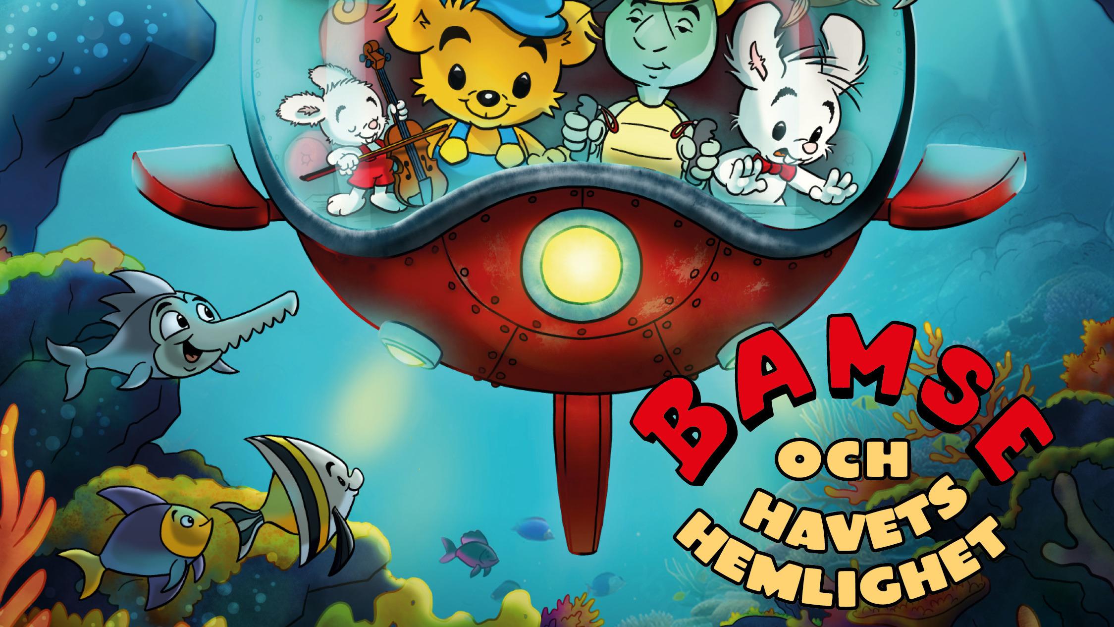 Bamse och havets hemlighet  (Tal: Svenska) (Text: