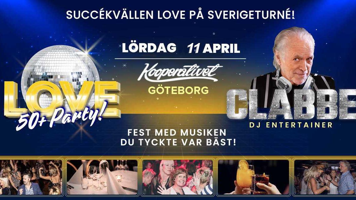 Love 50+ party Göteborg