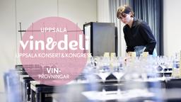 Fredag: Vinprovningar – Uppsala Vin & Deli 2026