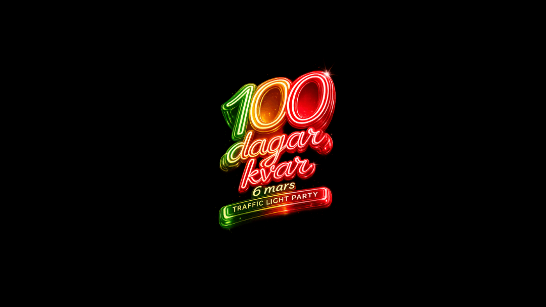 100 dagar kvar x Traffic Light Party