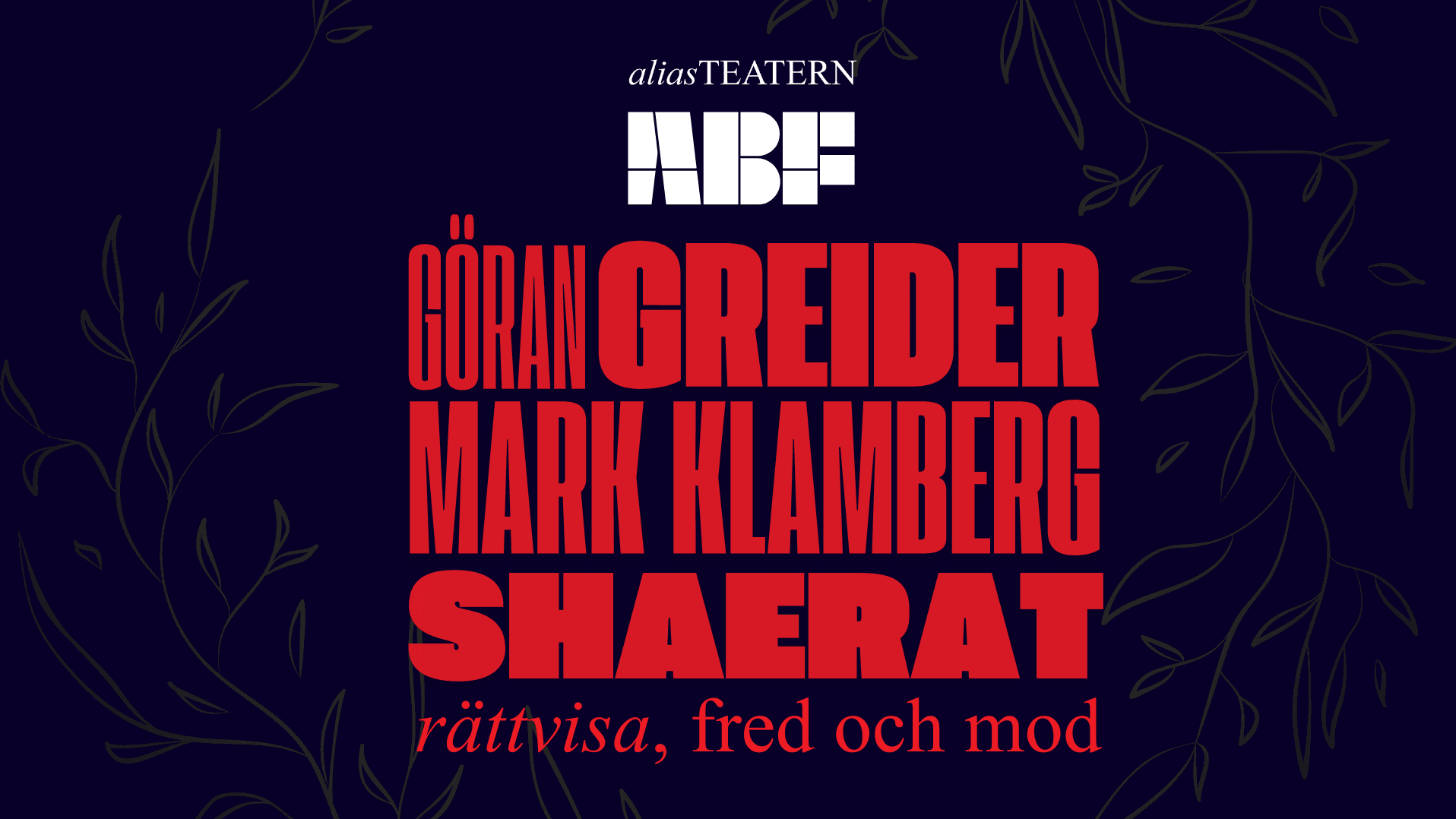 Rättvisa i världen, fred och mod