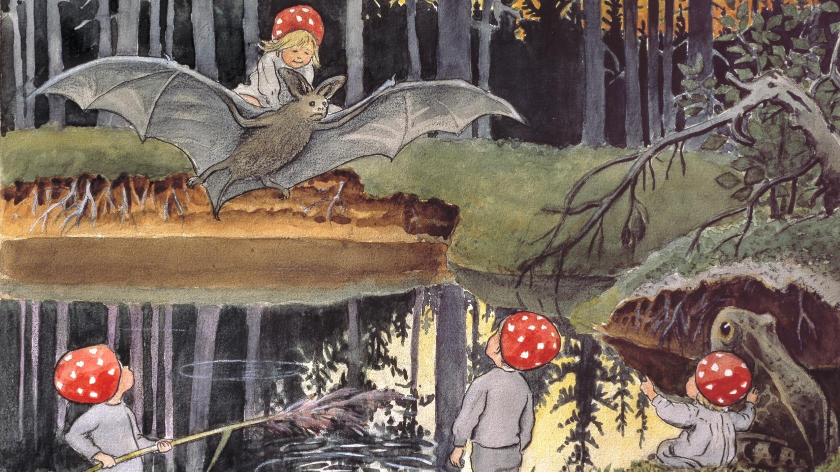 Specialvisning: Elsa Beskow. Förtrollad vardag