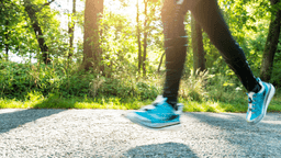 Skulpturjogging: Litterärt