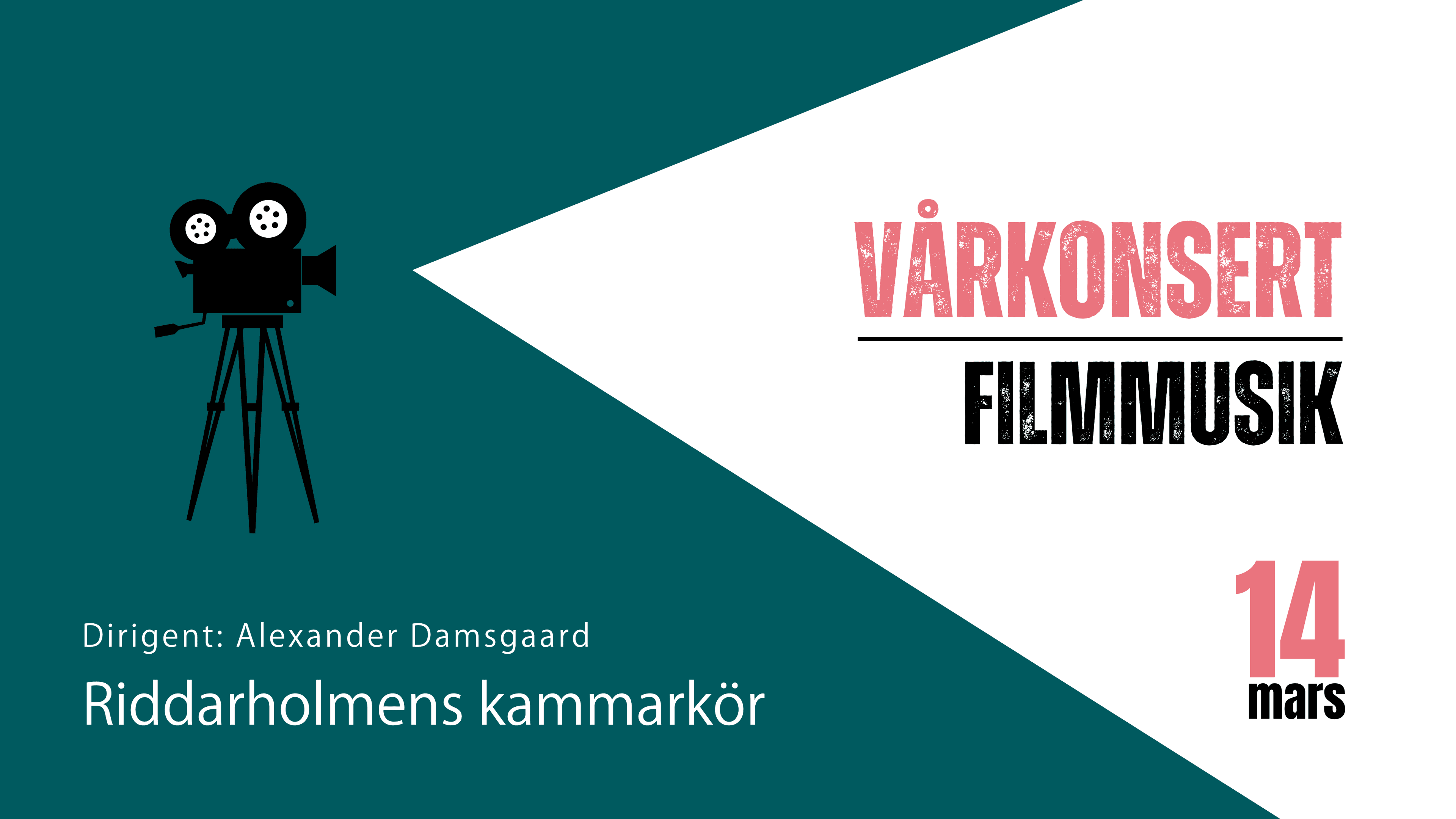 VÅRKONSERT MED FILMMUSIK- extrakonsert