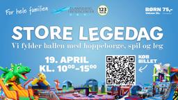 STORE LEGEDAG i Glamsbjerg Fritidscenter