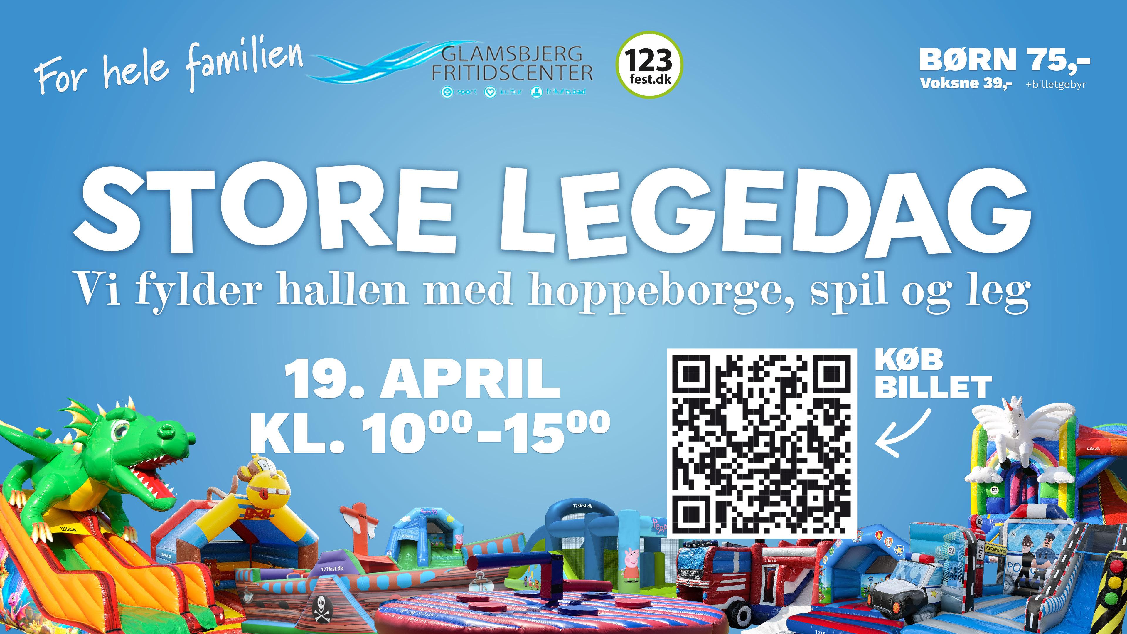 STORE LEGEDAG i Glamsbjerg Fritidscenter