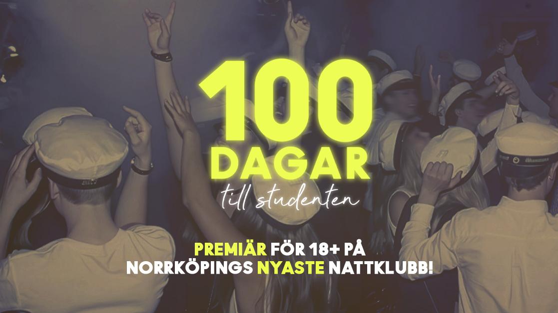 GRAND OPENING WEEKEND-100 DAGAR KVAR TILL STUDENEN