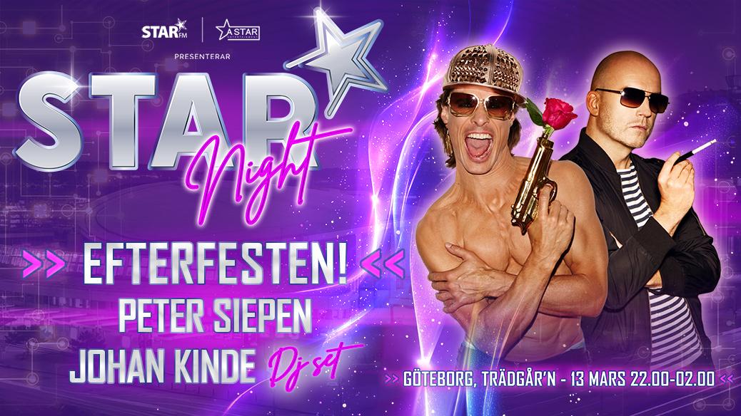 STAR NIGHT - EFTERFESTEN