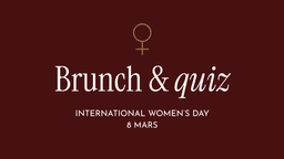 Internationella kvinnodagen – brunch & quiz