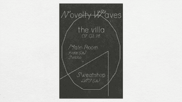 Novelty Waves w/ Bake (UK), LWS (UK) & Svebbe