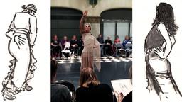 Danskroki i Konsthallen