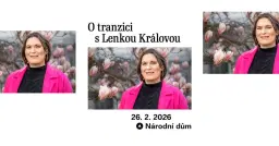 O tranzici s Lenkou Královou // Národní dům // Ústí nad Labem