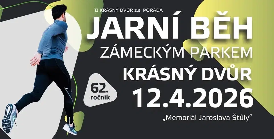 Jarní Běh zámeckým parkem 2026 / 62. ročník