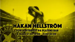 För & Efterfest Håkan Hellström