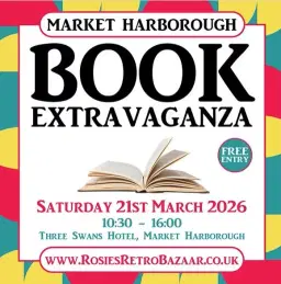 Market Harborough Book Extravaganza (March 2026)