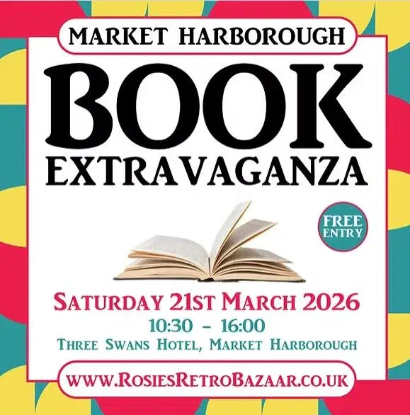 Market Harborough Book Extravaganza (March 2026)
