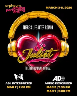 & Juliet - a broadway musical (ASL interpreted show)