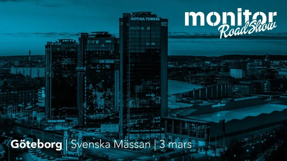 Monitor Roadshow 2026 – Göteborg