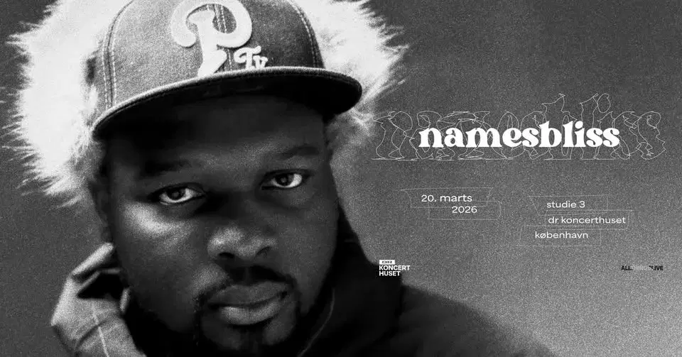 namesbliss - Studie 3, DR Koncerthuset - 20. marts