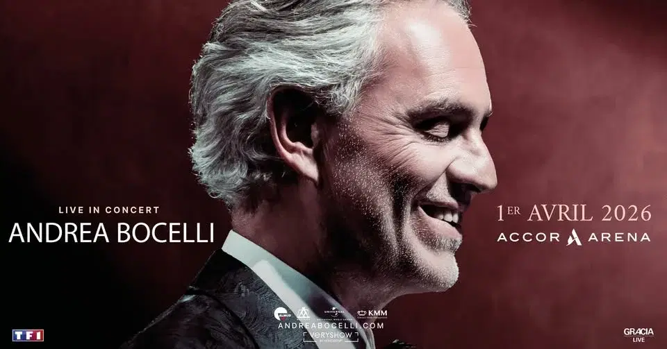 ANDREA BOCELLI • accor arena • Paris