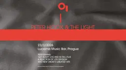 Peter Hook & The Light / UK | Lucerna Music Bar