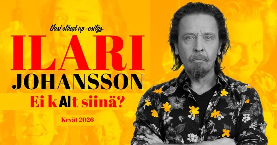 Ilari Johansson - Ei kAIt siinä? 9.5. Kokkola, Snellman-sali