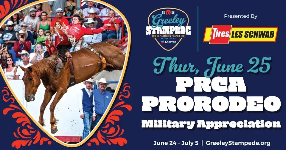 PRCA ProRodeo - Military Appreciation Night at the Greeley Stampede