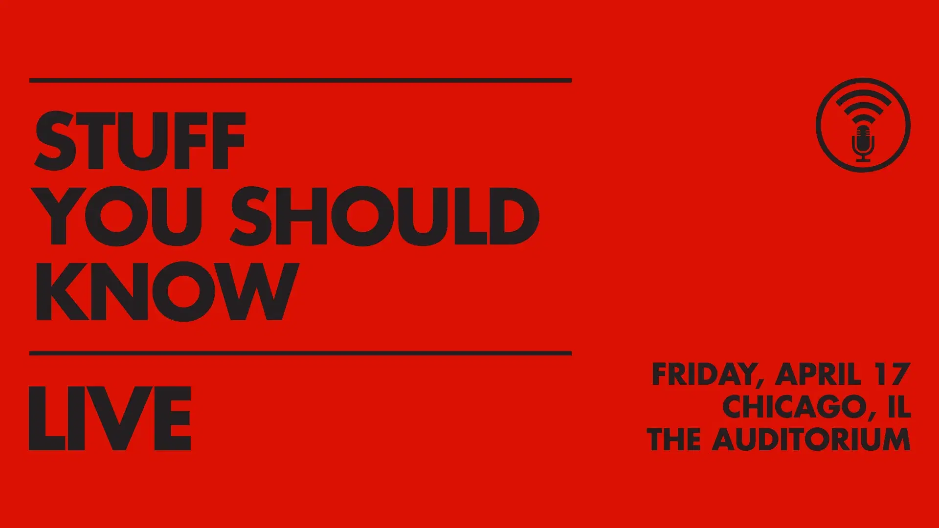 Stuff You Should Know Live