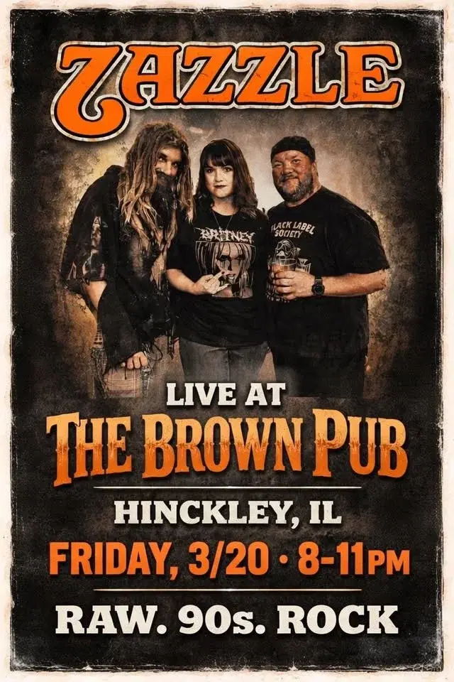 ZAZZLE BAND hits the Brown Pub! đžđ„