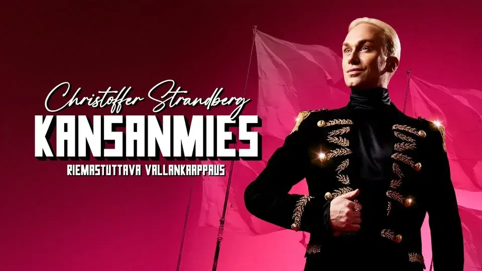 Christoffer Strandberg Kansanmies Kulttuuritila Ritzissä 8.5.2026