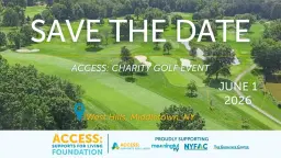 Access: Charity Golf Event