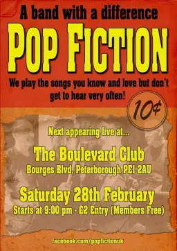 Pop FictionđŒđâWanna Break Free!âđ° Live @ âThe Boulevard Club!âđŁïž