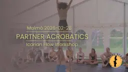Partner Acro - Icarian Flow Workshop - Malmö