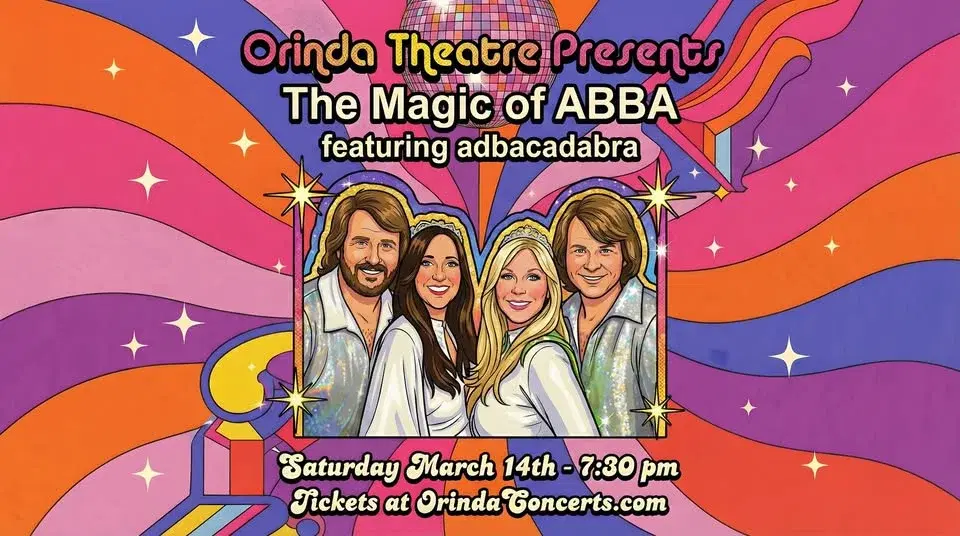 Orinda Theatre Presents: The Magic of ABBA (featuring adbacadabra)