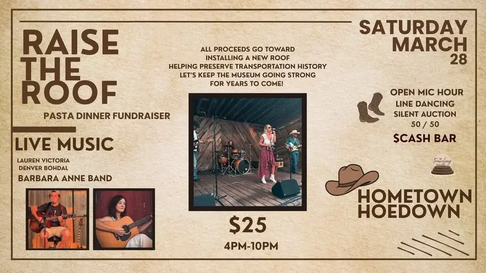 A Country Hoedown Fundraiser at the Canadian Transportation Museum and Heritage Village