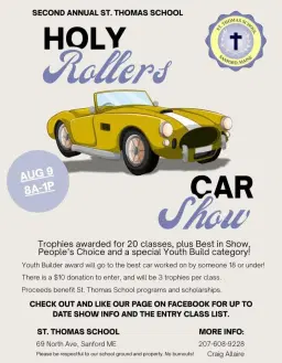 Holy rollers car show