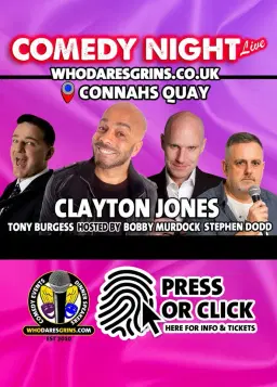 Comedy Night Live with Headliner Clayton Jones