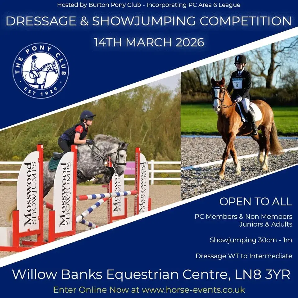 Showjumping and Dressage Competition at Willow Banks