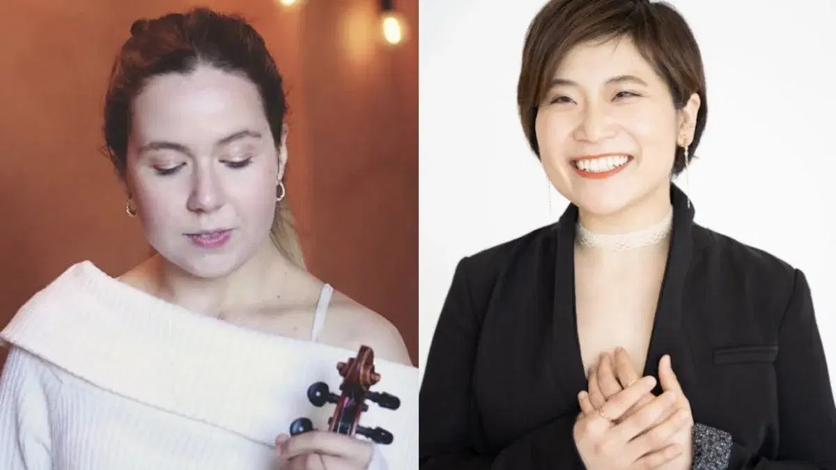 Koncert med Justina la Cour og Marina Saiki