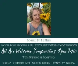 Open Mic with host Liz Reed