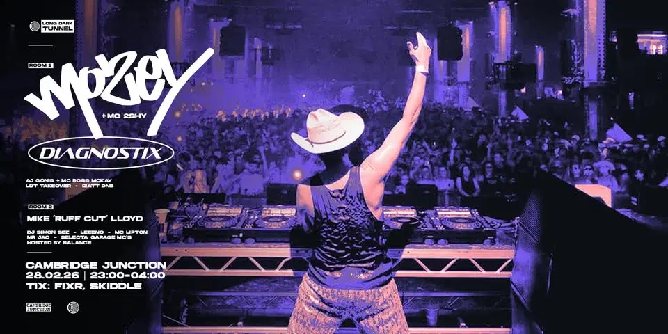LDT Presents: Mozey + MC 2SHY, Diagnostix + Room 2 Ruff Cut