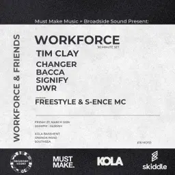 Broadside Sound Presents: Workforce & Friends