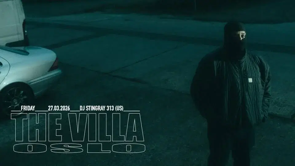 DJ Stingray 313 (US), Poly Chain (UA) & Luke Eargoggle (SE) / THE VILLA