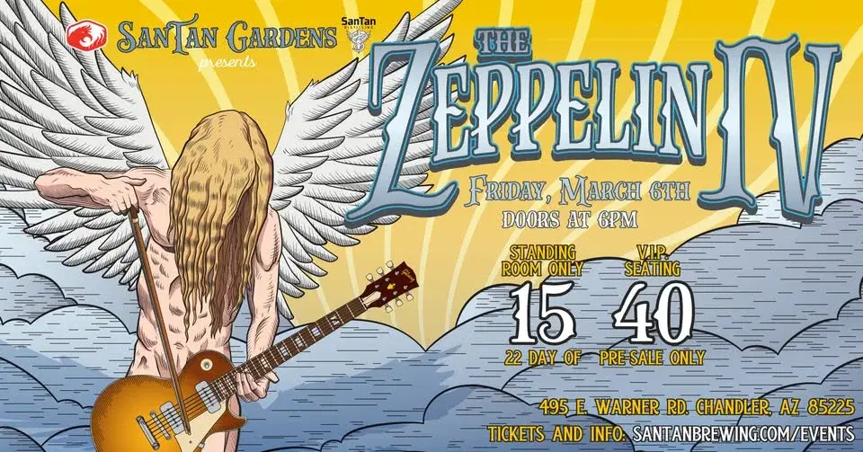 Zeppelin IV - A Led Zeppelin Tribute Band LIVE at SanTan Gardens