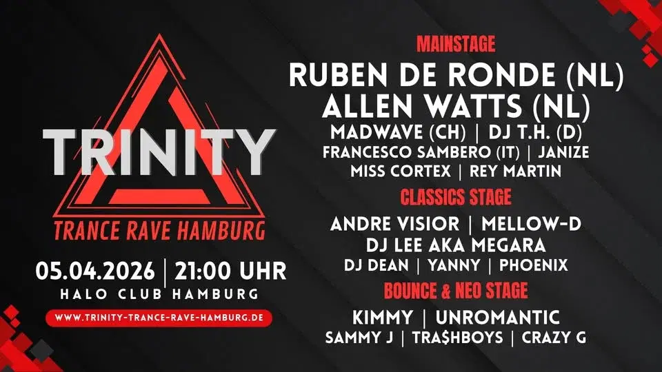 🔺TRINITY🔺-Trance Rave Hamburg-