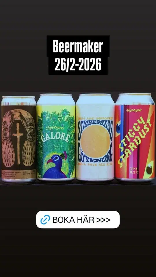 BeerMaker Dinner med STIGBERGETS