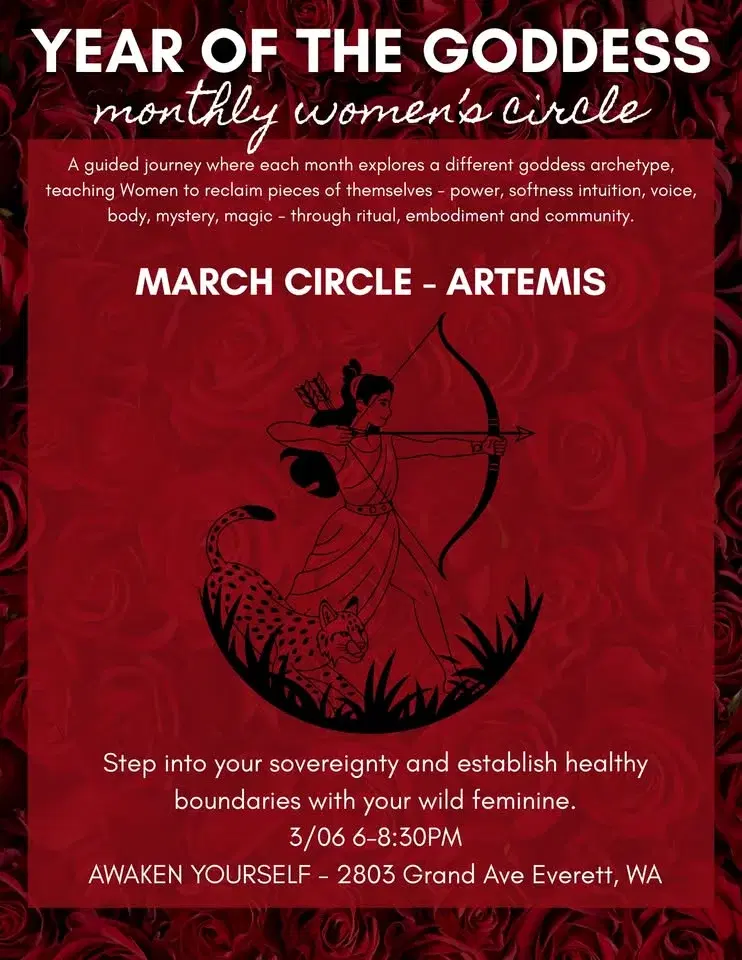 Year of the Goddess Monthly Women’s Circle - Artemis