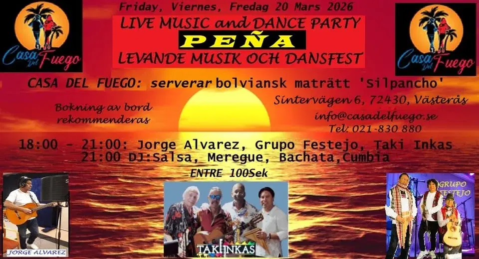 Noche de peña y Ritmo